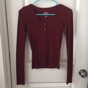 Women’s Hollister Tight Fitted Long Sleeve Shirt